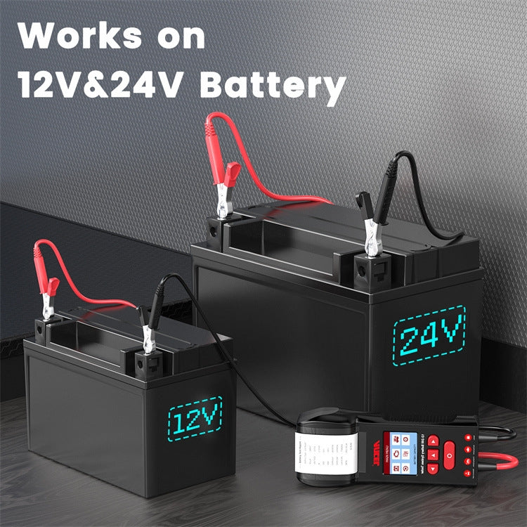 ANCEL 12V/24V Printer-Type Car Battery Tester Battery Power CCA Internal Resistance Life Detector(BST600) - free shipping - PMC TechLife - Order now!
