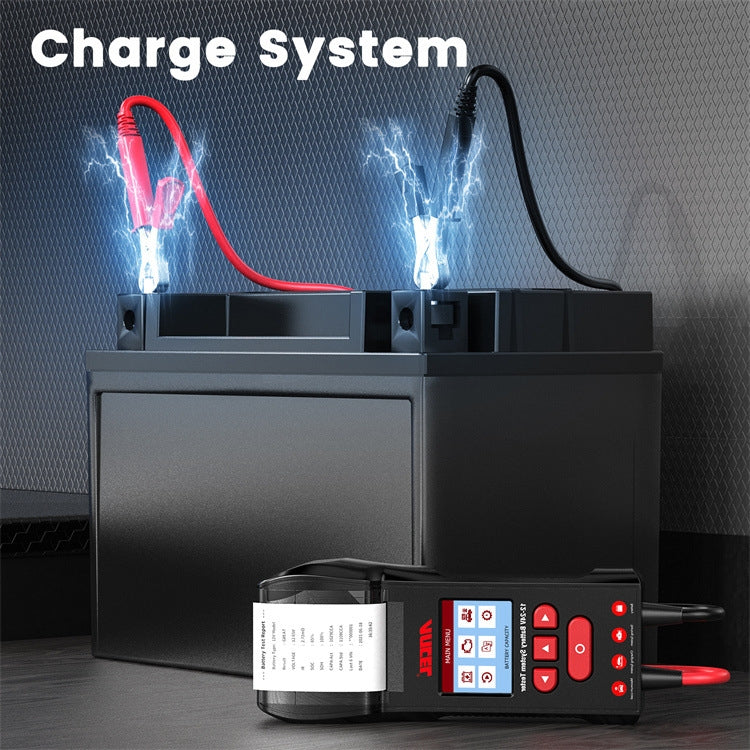 ANCEL 12V/24V Printer-Type Car Battery Tester Battery Power CCA Internal Resistance Life Detector(BST600) - free shipping - PMC TechLife - Order now!