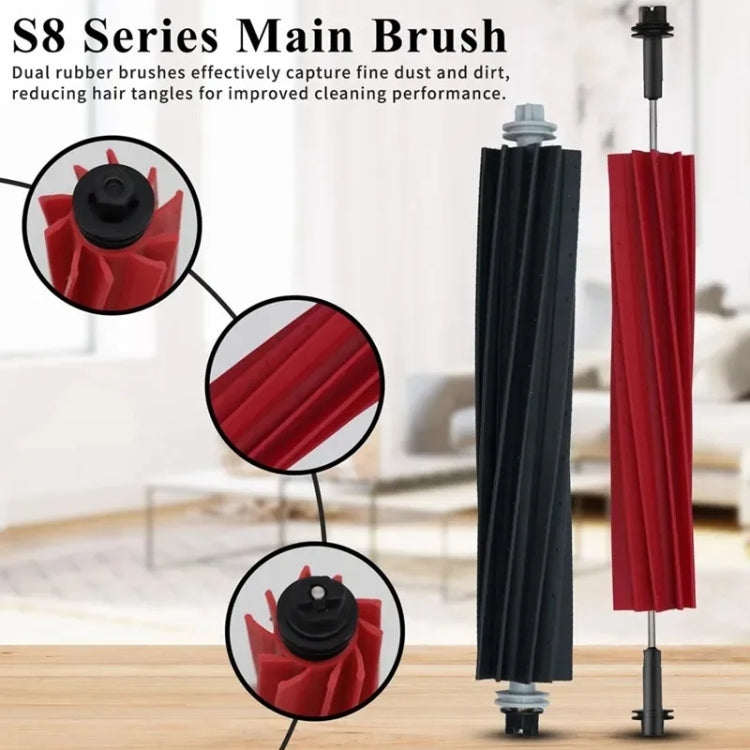 For Roborock G20 / S8 Plus / S8 / S8 Pro Vacuum Cleaner Accessories 1 Main Brush Cover White - free shipping - PMc TechLife - Order now!