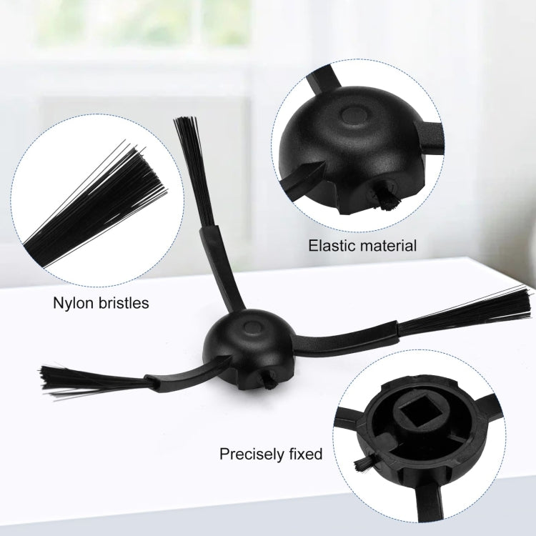 For Dreame L20 Ultra / X20 Pro / X20 Pro Plus Robot Vacuum Accessories 1pair Black Side Brush - free shipping - PMc TechLife - Order now!