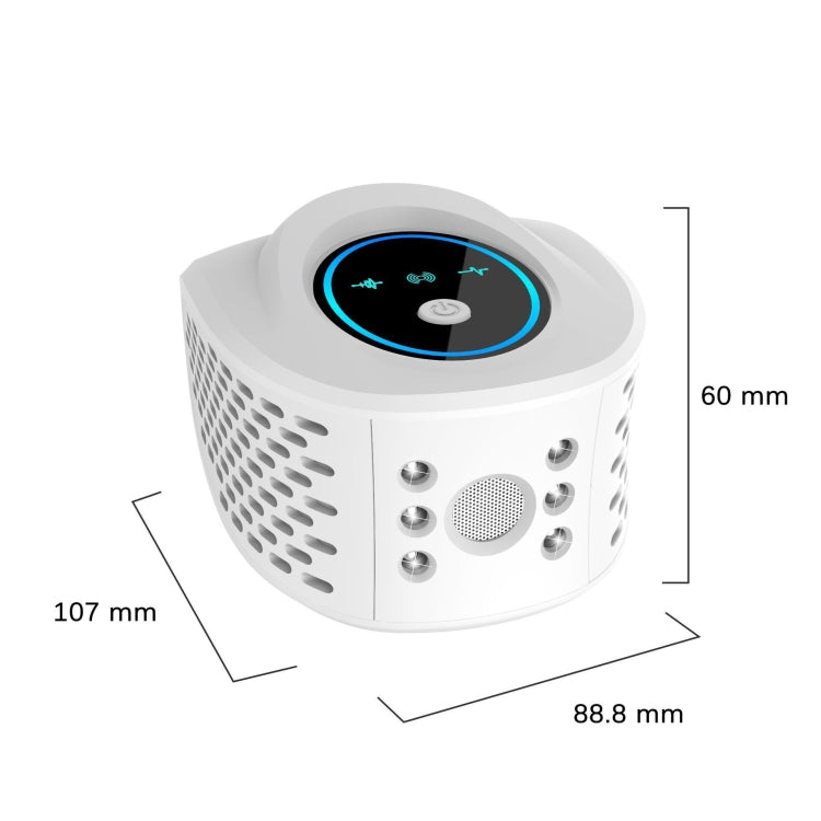 QSQ218 Multifunctional LED Household Indoor High-power Ultrasonic Mouse Repellent US Plug(White) - Repellents by PMc TechLife | Online Shopping South Africa | PMc TechLife | Buy Now Pay Later Mobicred