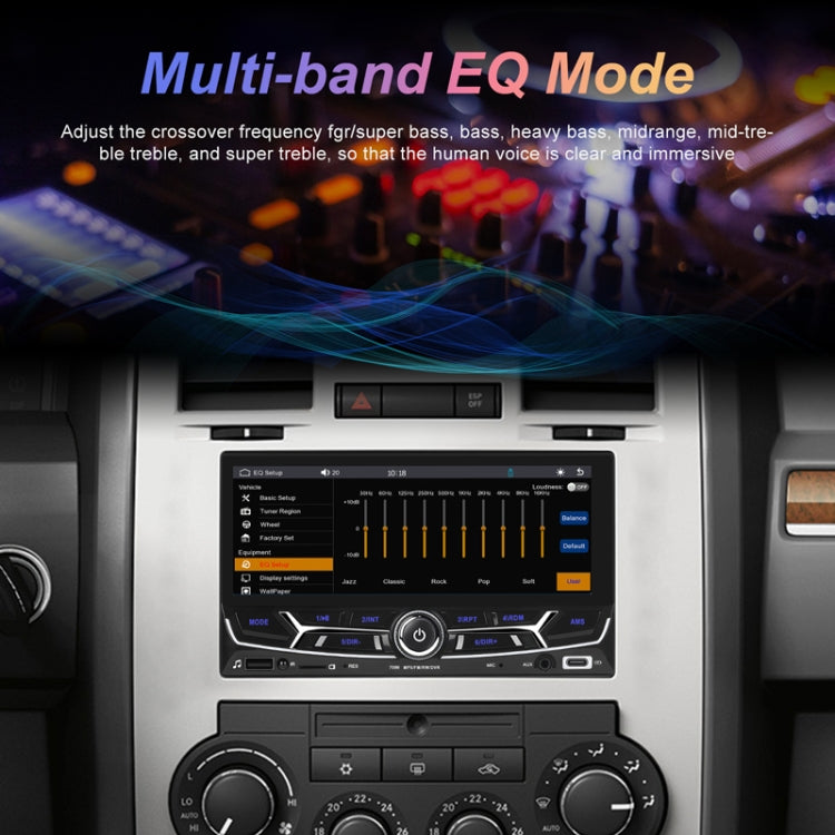 6.86inch Dual Butt Button Knob Player MP5 With Backup Camera Function / Bluetooth / CarPlay(Standard) - Car MP3 & MP4 & MP5 by PMC TechLife | Online Shopping South Africa | PMC TechLife | Buy Now Pay Later Mobicred