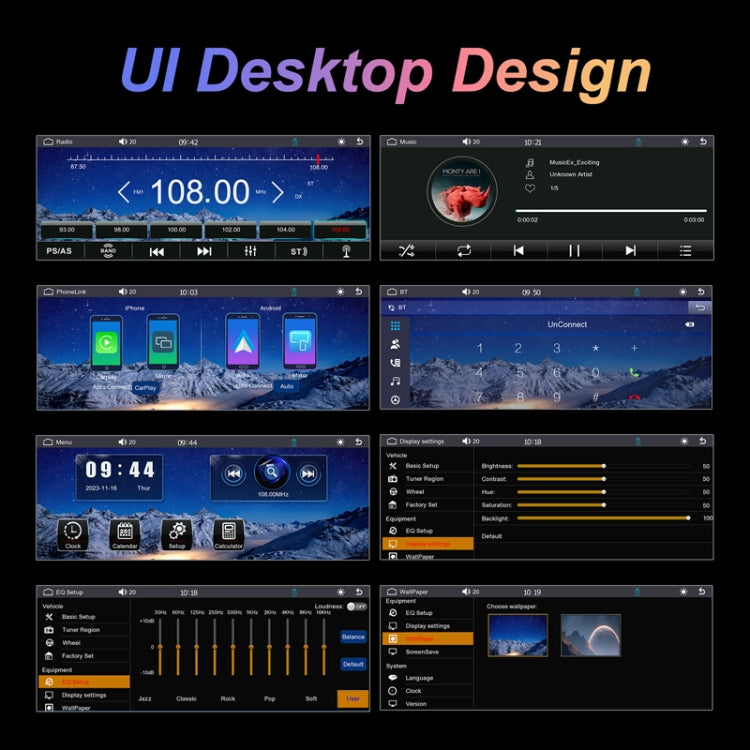 6.86inch Dual Butt Button Knob Player MP5 With Backup Camera Function / Bluetooth / CarPlay(Standard) - Car MP3 & MP4 & MP5 by PMC TechLife | Online Shopping South Africa | PMC TechLife | Buy Now Pay Later Mobicred