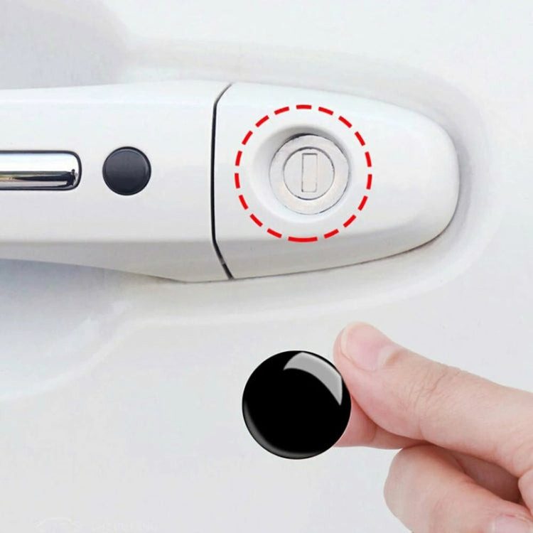 10pcs Car Modification Protection Keyhole Anti-Blocking Sticker(Transparent) - Decorative Sticker by PMC TechLife | Online Shopping South Africa | PMC TechLife | Buy Now Pay Later Mobicred