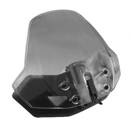 For Can-Am Ryker 600/Ryker 900 Adjustable Front Windshield(Grey) - Replacement Parts by PMC Jewellery | Online Shopping South Africa | PMC Jewellery | Buy Now Pay Later Mobicred