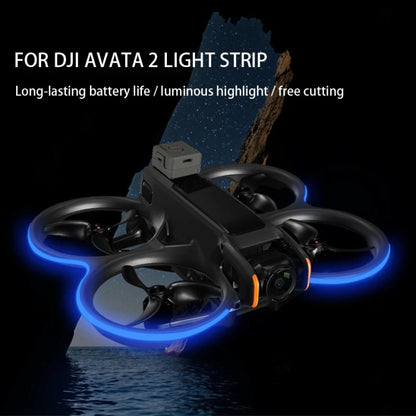 For DJI Avata 2 RCSTQ Colorful Luminous Light Belt High Bright Tube Night Flight Warning Light Strip(Blue) - Other by RCSTQ | Online Shopping South Africa | PMC Jewellery | Buy Now Pay Later Mobicred