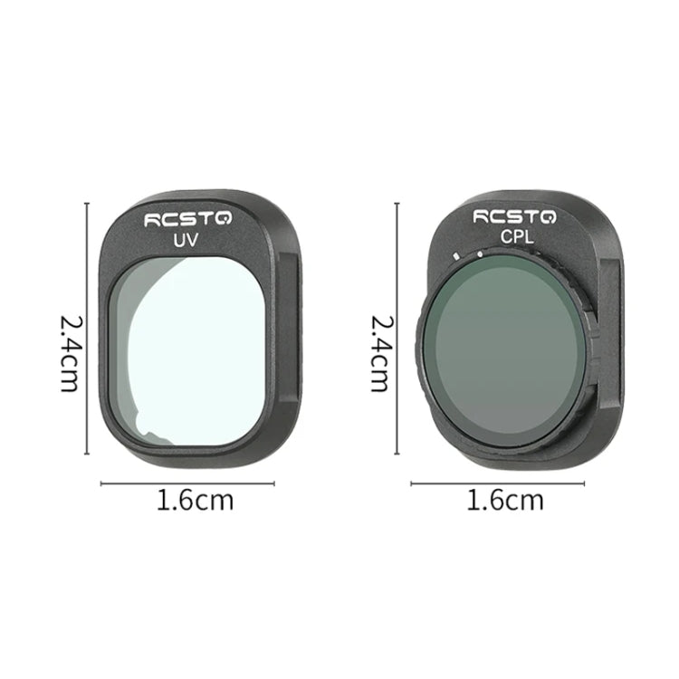 For DJI Mini 4 Pro RCSTQ Filter HD Protective Mirror Drone Accessories, Style: ND-PL8 - Mavic Lens Filter by RCSTQ | Online Shopping South Africa | PMC Jewellery | Buy Now Pay Later Mobicred