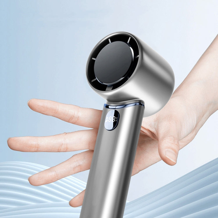 Handheld Turbine Fan 120 Speed ?Brushless Motor Fan(Sky Blue) - Electric Fans by PMC TechLife | Online Shopping South Africa | PMC TechLife | Buy Now Pay Later Mobicred
