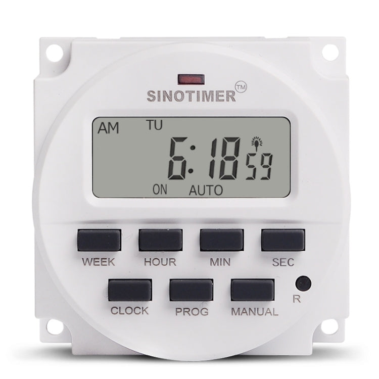 SINOTIMER TM618SH  1 Second Interval Digital LCD Timer Switch Programmable Time Relay 220V - Switch by SINOTIMER | Online Shopping South Africa | PMC TechLife | Buy Now Pay Later Mobicred