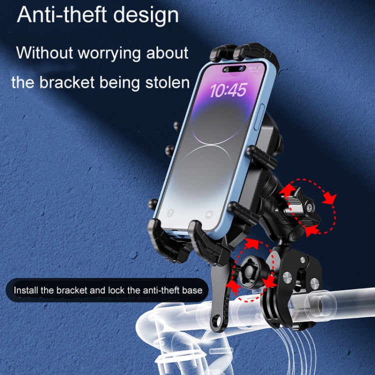 Kewig Motorcycle Octopus Holder Anti-Theft Motorcycle Cell Phone Mounts, Model: M26-C6 - Holder by Kewig | Online Shopping South Africa | PMC TechLife | Buy Now Pay Later Mobicred