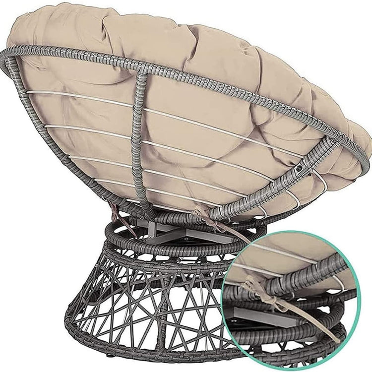 100x100cm Multifunctional Round Thickened Soft Hammock Cradle Cushion(Coffee) - free shipping - PMc TechLife - Order now!