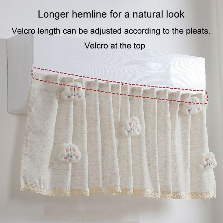 Air Conditioner Windshield Anti-Direct Blow Baby Windshield Curtain Dust Cover, Model: Brown Bear - free shipping - PMC TechLife - Order now!