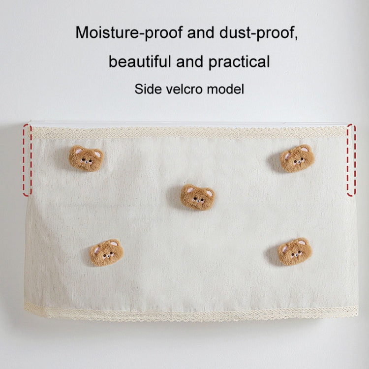 Air Conditioner Windshield Anti-Direct Blow Baby Windshield Curtain Dust Cover, Model: Brown Bear - free shipping - PMC TechLife - Order now!