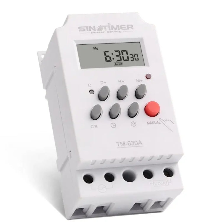 SINOTIMER  TM630A-4  12V DC Timer Switch Din Rail Digital Weekly Programmable Time Relay - Switch by SINOTIMER | Online Shopping South Africa | PMC Jewellery | Buy Now Pay Later Mobicred