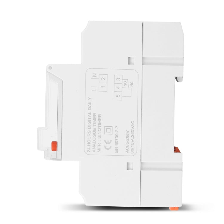 SINOTIMER  TM929BKL 85-265V 30A 24hrs Digital Analogue Din Module Time Switch With Backlight - free shipping - PMC TechLife - Order now!