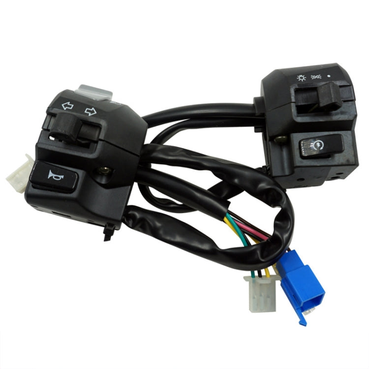 For Yamaha YBR125 Motorcycle Modification Left and Right Handlebar Switch Assembly - Grips by PMC Jewellery | Online Shopping South Africa | PMC Jewellery | Buy Now Pay Later Mobicred