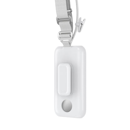 For Apple Vision Pro Battery PC Case Holder With Belt Clip And Shoulder Strap VR Headset Accessory(White) - VR Accessories by PMC Jewellery | Online Shopping South Africa | PMC Jewellery | Buy Now Pay Later Mobicred