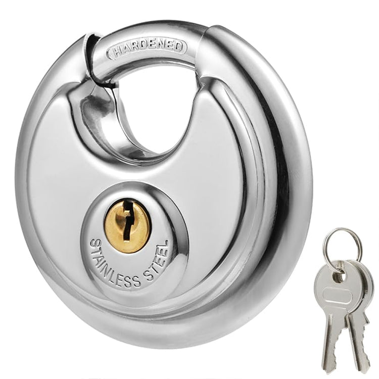 90mm Household Anti-Theft Rust-Proof And Waterproof Pure Copper Core Round Padlock - Padlocks by PMc TechLife | Online Shopping South Africa | PMc TechLife | Buy Now Pay Later Mobicred