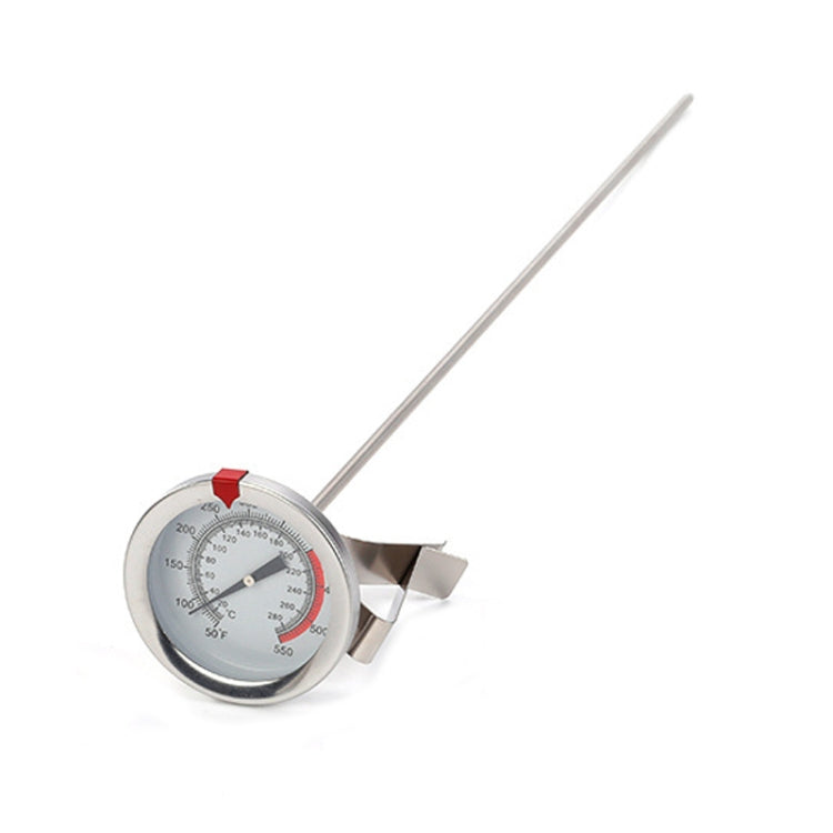 30cm Long Stem Stainless Steel Thermometer with Pot Clip for Frying, Cooking, Turkey, Food, Milk - Cooking Thermometers by PMc TechLife | Online Shopping South Africa | PMc TechLife | Buy Now Pay Later Mobicred