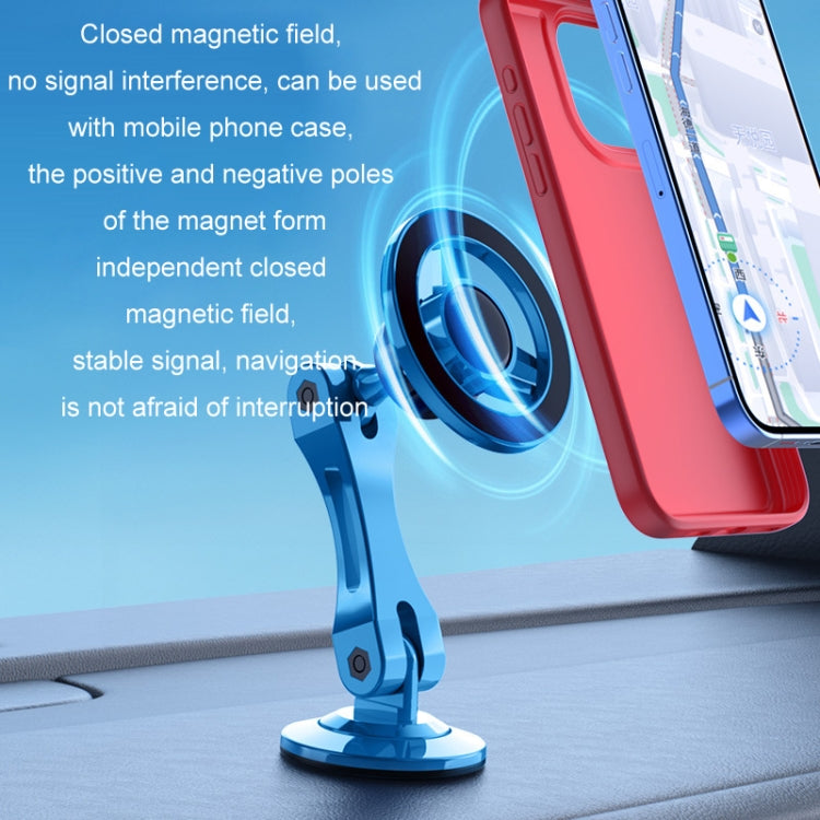 Magsafe Car Magnetic Rotating Adjustable Mobile Phone Holder(White) - Car Holders by PMC Jewellery | Online Shopping South Africa | PMC Jewellery | Buy Now Pay Later Mobicred