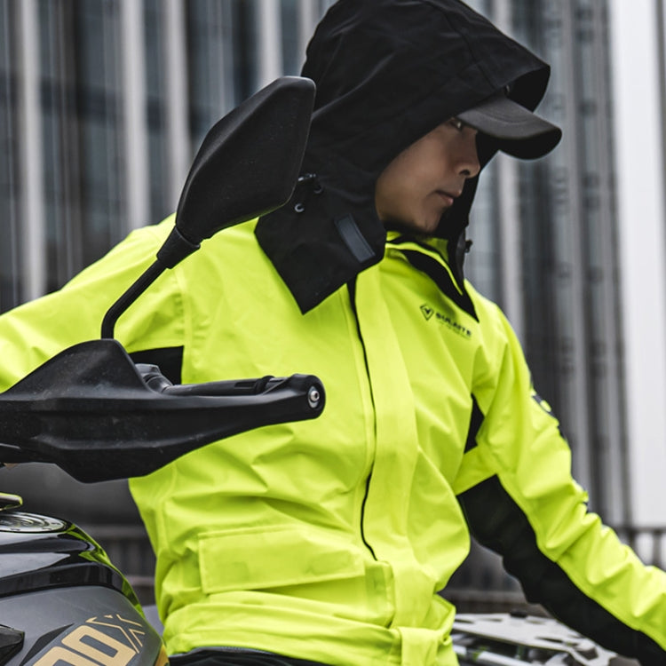 SULAITE Outdoor Motorcycle Riding Full Body Split Raincoat Suit, Size: L(Gray) - free shipping - PMC TechLife - Order now!