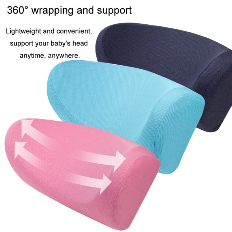 Car U-shaped Neck Pillow Soft Headrest Children Car Seat Side Sleeping Pillow(Sky Blue) - Seat Accessories by PMC TechLife | Online Shopping South Africa | PMC TechLife | Buy Now Pay Later Mobicred