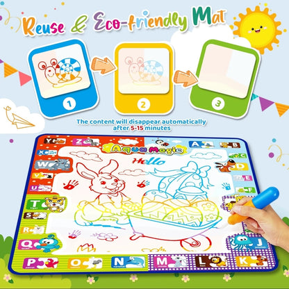 78x78cm Water Doodle Mat Writing Board Mat Magic Pen For Kids, Spec: Set 9 - Drawing Toys by PMC Jewellery | Online Shopping South Africa | PMC Jewellery | Buy Now Pay Later Mobicred