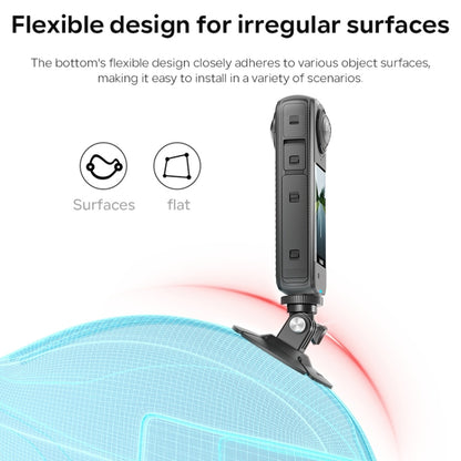 aMagisn Flexible Adhesive Mount for DJI / GoPro / Insta360 and Other Action Cameras - Helmet Mount by aMagisn | Online Shopping South Africa | PMC Jewellery | Buy Now Pay Later Mobicred