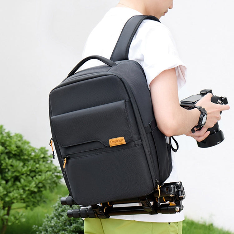 Cwatcun D93 Casual Camera Bag Waterproof Photography Bag(3.0 Small Black) - free shipping - PMC TechLife - Order now!