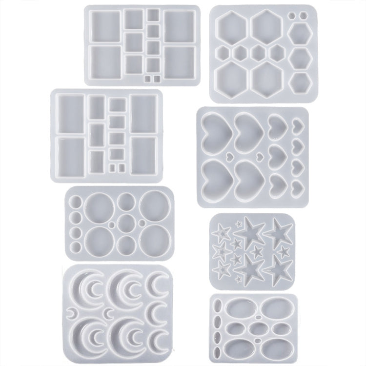 DIY Epoxy Resin Three-Dimensional Geometric Pendant Earring Silicone Mold, Spec: Hexagonal - free shipping - PMc TechLife - Order now!