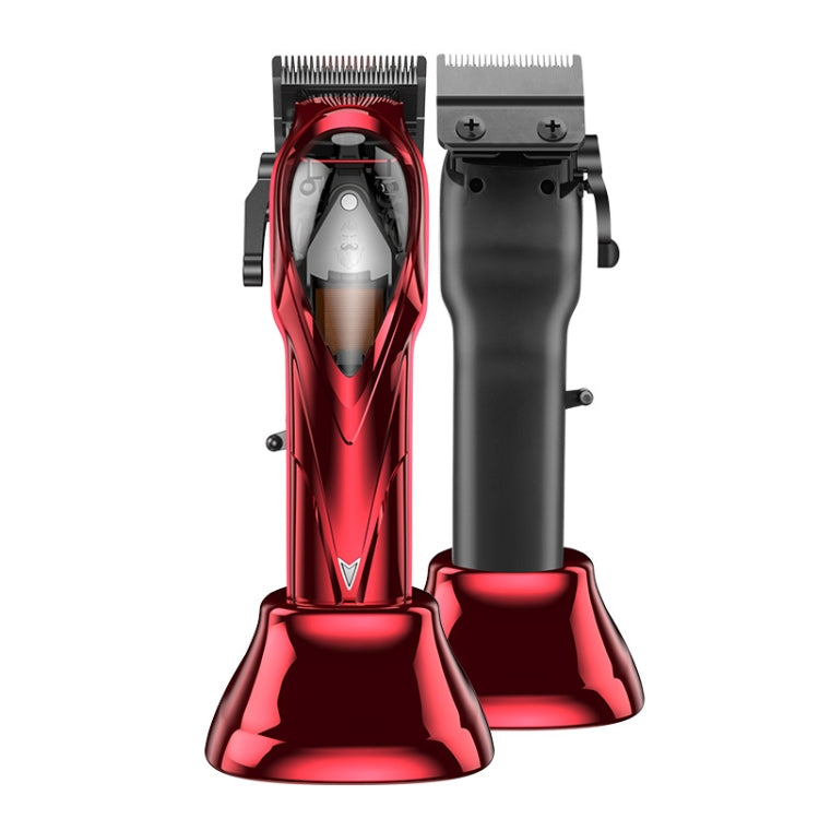 Rechargeable Magnetic Suspension High-speed Electric Hair Clipper(Red) - free shipping - PMC TechLife - Order now!