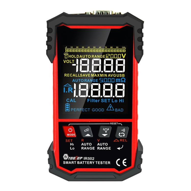 Battery Internal Resistance Tester Lead-Acid Alkaline Lithium Battery Tester, Model: IR502 - free shipping - PMC Jewellery - Order now!