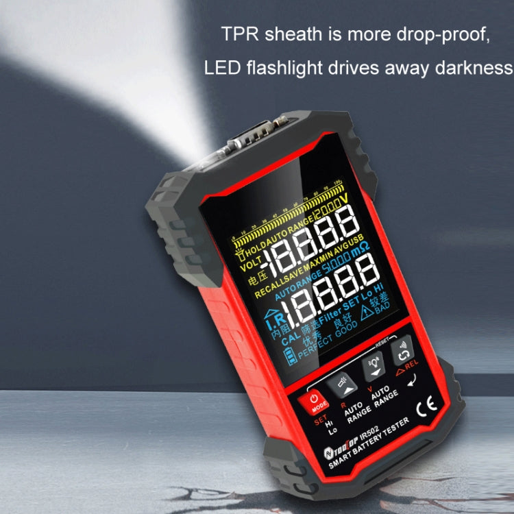 Battery Internal Resistance Tester Lead-Acid Alkaline Lithium Battery Tester, Model: IR502 - free shipping - PMC Jewellery - Order now!