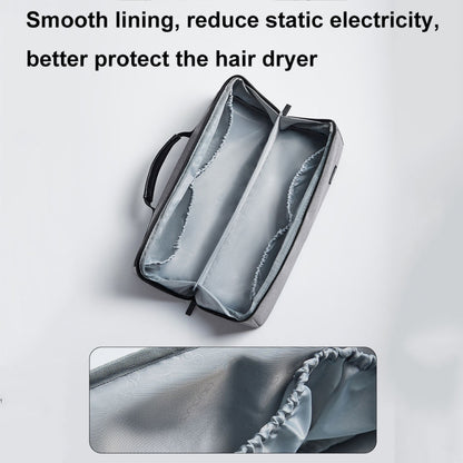 For Dyson Baona BN-DS010 Large Capacity Waterproof Hair Dryer Storage Bag(Black) - For Dyson Accessories by Baona | Online Shopping South Africa | PMC Jewellery | Buy Now Pay Later Mobicred