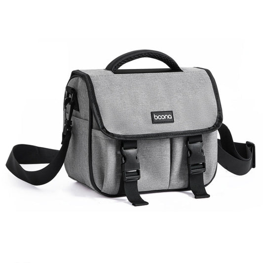 Baona BN-H017 Photography SLR / Micro Single Cross-Body Camera Storage Bag, Color: S Gray - Strap Satchel by Baona | Online Shopping South Africa | PMC Jewellery | Buy Now Pay Later Mobicred