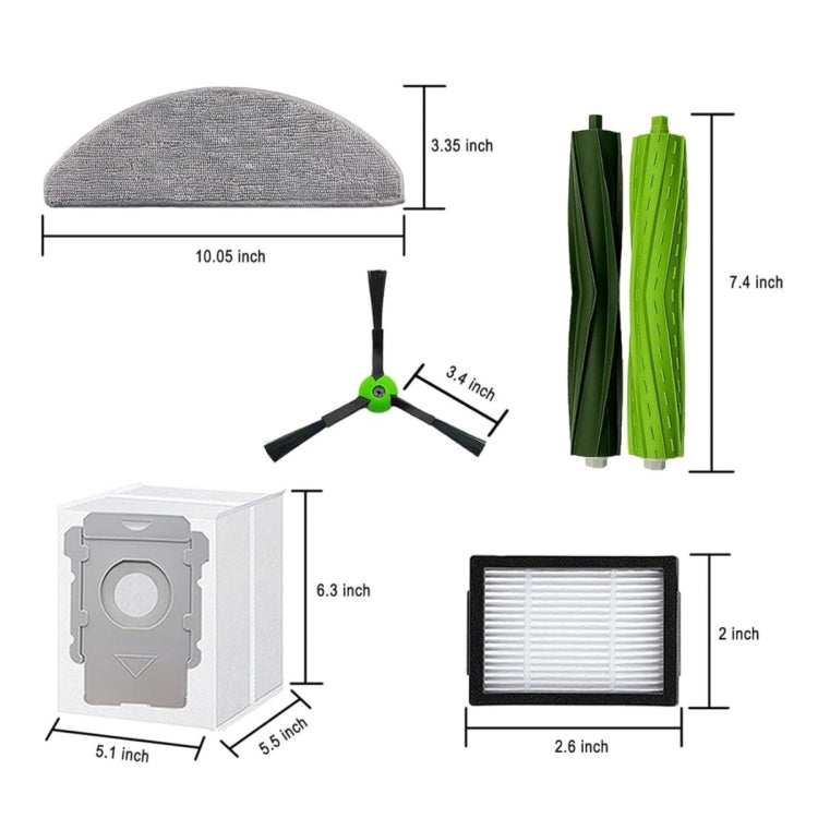 For iRobot Roomba Combo i5 / i5+ / j5 / j5+ Robot Vacuum And Mop Replacement Parts Filter - For iRobot Accessories by PMc TechLife | Online Shopping South Africa | PMc TechLife | Buy Now Pay Later Mobicred