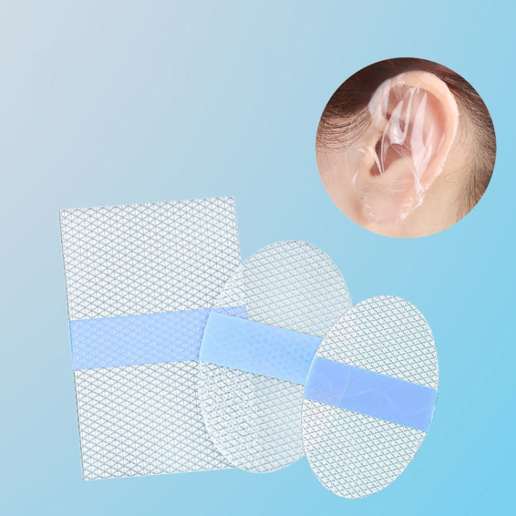20pcs /Pack Oval Large PU Film Silicone Gel Waterproof Breathable Ear Patch - free shipping - PMC TechLife - Order now!