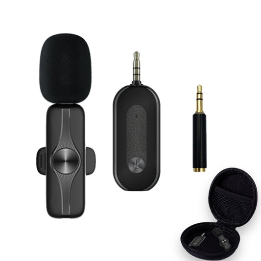 Elebest 3.5mm Wireless Lavalier Microphone Mini Clip-On Mic, Spec: One Drag One Set 1 - Microphone by Elebest | Online Shopping South Africa | PMC Jewellery | Buy Now Pay Later Mobicred