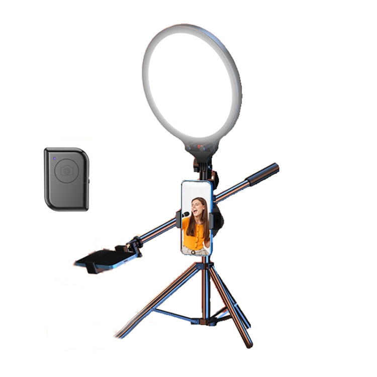 10.2 Inch Full-Screen Selfie Ring Light Tripod Set for Live Stream, Spec: 55cm Overhead Shot - Selfie Light by PMC Jewellery | Online Shopping South Africa | PMC Jewellery | Buy Now Pay Later Mobicred