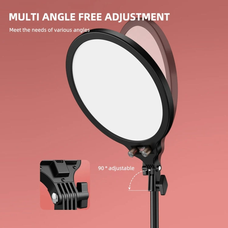 10.2 Inch Full-Screen Selfie Ring Light Tripod Set for Live Stream, Spec: 55cm Overhead Shot - Selfie Light by PMC Jewellery | Online Shopping South Africa | PMC Jewellery | Buy Now Pay Later Mobicred