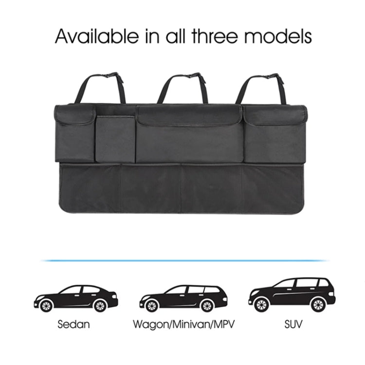 Car SUV Rear Seat Widening Organizing Storage Bag(Black) - Stowing Tidying by PMC Jewellery | Online Shopping South Africa | PMC Jewellery | Buy Now Pay Later Mobicred