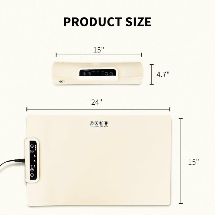 240W Electric Warming Tray Food Warmer with Adjustable Temperature, Timed Close EU Plug - free shipping - PMC TechLife - Order now!
