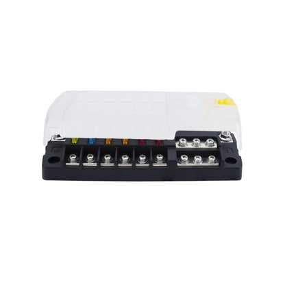 RV Yacht 12-way LED Insulated Flame-retardant Fuse Holder Box with Wire(Configuration 3) - Fuse by PMC Jewellery | Online Shopping South Africa | PMC Jewellery | Buy Now Pay Later Mobicred