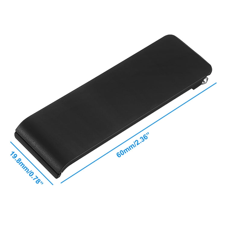For Nintendo Switch Console 2pcs Replacement Kickstand Back Shell Holder(White) - Holder by PMc TechLife | Online Shopping South Africa | PMc TechLife | Buy Now Pay Later Mobicred