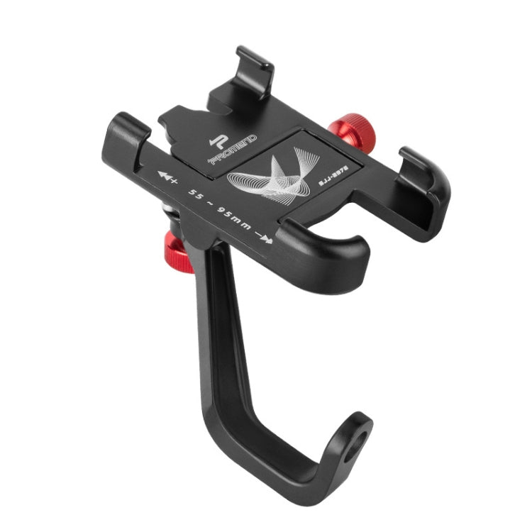 PROMEND SJJ-297E Rearview Mirror Model Phone Holder Universal Aluminum Alloy Electric Bike Mount - Holder by PROMEND | Online Shopping South Africa | PMC Jewellery | Buy Now Pay Later Mobicred