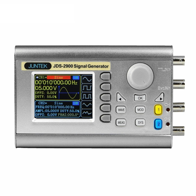 JUNTEK Programmable Dual-Channel DDS Function Arbitrary Waveform Signal Generator, Frequency: 60MHz(UK Plug) - Other Tester Tool by PMC TechLife | Online Shopping South Africa | PMC TechLife | Buy Now Pay Later Mobicred