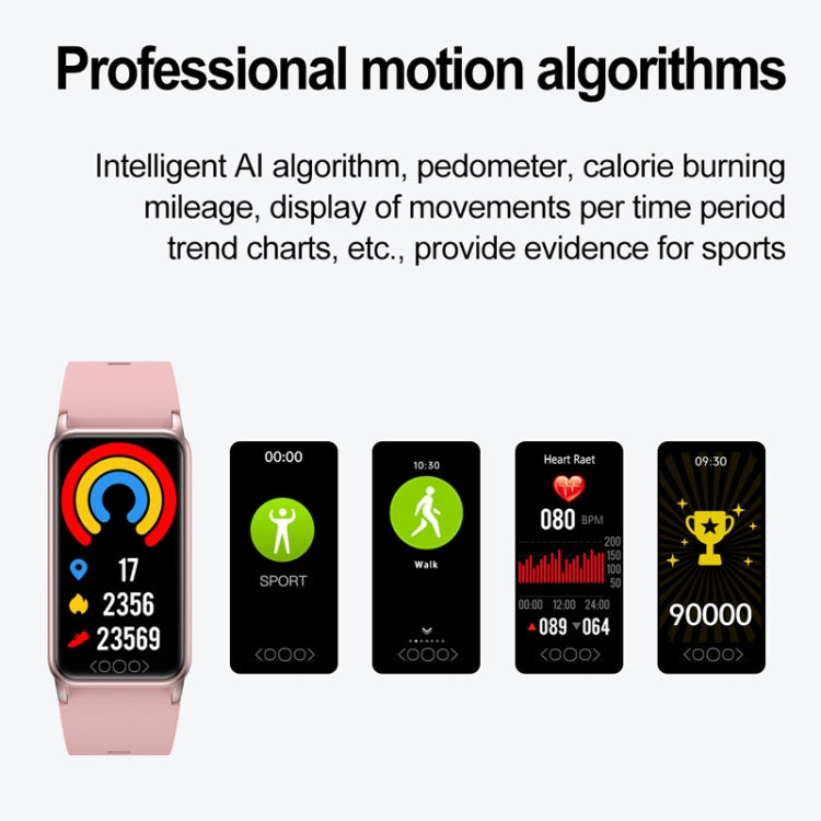 Uric Acid Blood Lipid Noninvasive Blood Sugar Heart Rate Oxygen Temperature Monitoring Smart Healthy Sports Bracelet(Black) - Smart Wristbands by PMC TechLife | Online Shopping South Africa | PMC TechLife | Buy Now Pay Later Mobicred