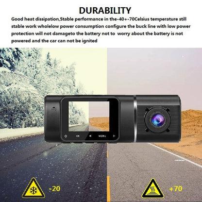 Dual Recording Front 1080+Internal 1080 HD Car Recorder - Car DVRs by PMC Jewellery | Online Shopping South Africa | PMC Jewellery | Buy Now Pay Later Mobicred