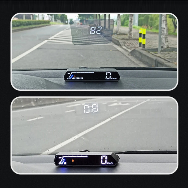 Head-up Display OBD Multi-function Vehicle Instrument Oil Temperature Gearbox Monitoring Screen(S100) - Head Up Display System by PMC Jewellery | Online Shopping South Africa | PMC Jewellery | Buy Now Pay Later Mobicred