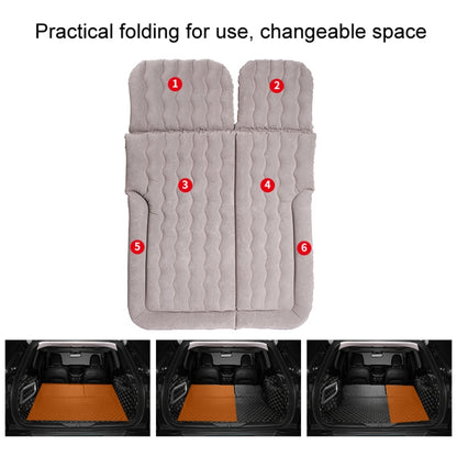 Inflatable Mattress For Car Travel SUV Rear Seat/Trunk, Color: Beige Dual-purpose Square Pier - Seat Accessories by PMC Jewellery | Online Shopping South Africa | PMC Jewellery | Buy Now Pay Later Mobicred